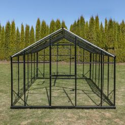 Szklarnia Sanus XL-18 wymiar 2,9x6,4m H=2,25m 18,6m2 szkło hartowane 4mm