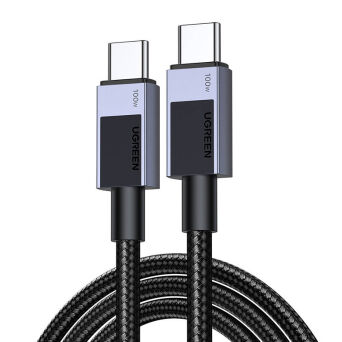 Kabel UGREEN L512 USB-C-USB-C 3m 100W 5A (czarny)