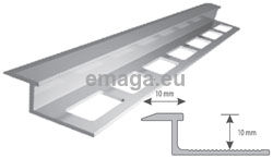 Profil aluminiowy do glazury 