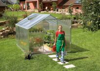 Szklarnia aluminiowa 2,30 x 3,00m Gutta Gartentec F4 z poliwęglanu 6mm - 2