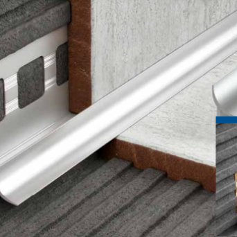 Profil aluminiowy wewnętrzny 9mm 2,5m 10szt. 