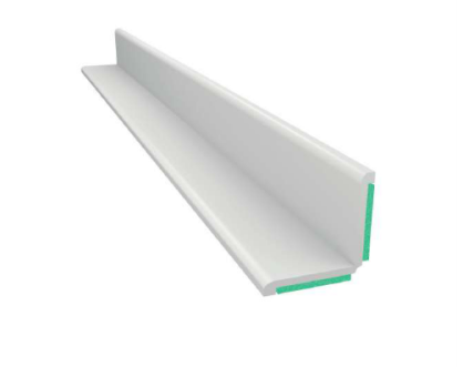 Kątownik biały z pianką samoprzylepną obustronny 25x25 mm L=50 mb