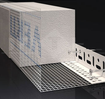 Listwa PCV cokołowa startowa uniwersalna - profil startowy cokołowy uniwersalny L=2.0mb - pakiet 25 sztuk