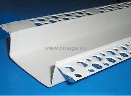 Listwa PCV do boniowania H=5cm L=3mb - bonia elewacyjna 5cm - pakiet 20 sztuk