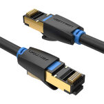 Kabel VENTION IKABK Cat.8 8m (czarny) - 2