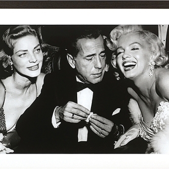 Obraz/zdjęcie BACALL BOGART MONROE