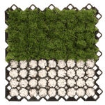 Płyta kratka trawnikowa kolor czarny 60x60x4cm 34,65m2 96szt - 2