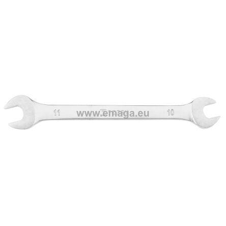 Klucz płaski dwustronny 10 x 11 mm