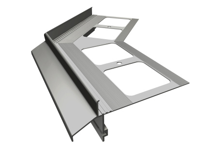40/135 Narożnik balkonowy i tarasowy zewnętrzny szary RAL 7037