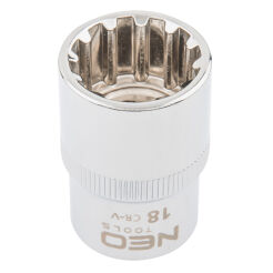Nasadka Spline 1/2", 18 mm