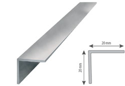 Profil aluminiowy do glazury kątownik 20/20 L=2,5m anodowany złoto