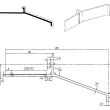 Profil aluminiowy balkonowy okapnikowy 85 mm 2,5 m brąz lakierowany - 4