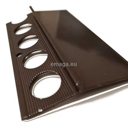Profil aluminiowy balkonowy okapnikowy 85 mm 2,5 m brąz lakierowany