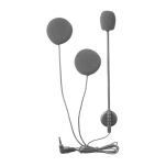 Zestaw słuchawkowy do kasku motocyklowego z wtyczką 3,5 mm do interkomu V6pro+ EJEAS HIFI-M - 2