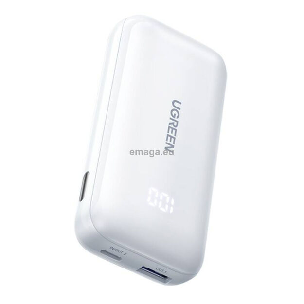 Powerbank UGREEN Nexode PB501 10000mAh 30W USB USB-C (biały)