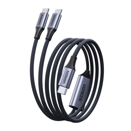 Kabel UGREEN L533 USB-C-2x USB-C 2m 140W