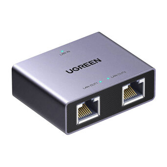 Adapter Ethernet UGREEN NW301 RJ45 1x2