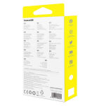 Kabel BASEUS Free2Draw USB-A-micro/Lightning/USB-C 1.1m (czarny) - 7