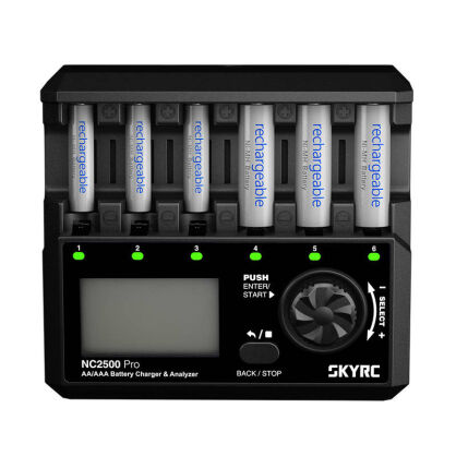 Ładowarka SKYRC NC2500 Pro AA/AAA 6-slotowa